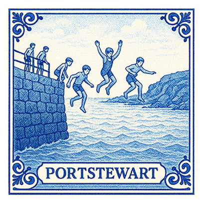 Pier Jumping at Portstewart