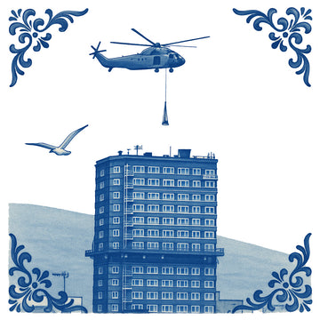 Flying Over Divis